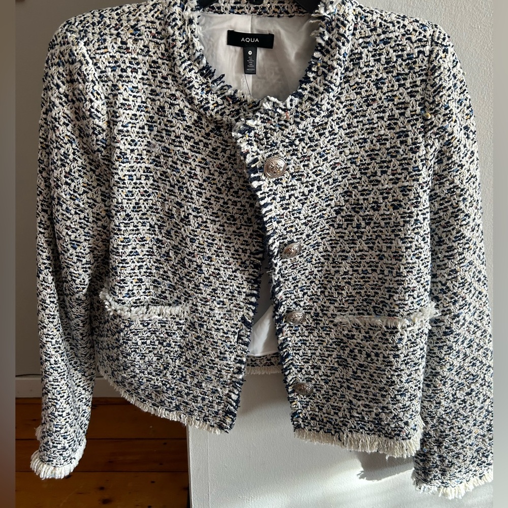NWT Aqua Jacket from Bloomingdale’s
